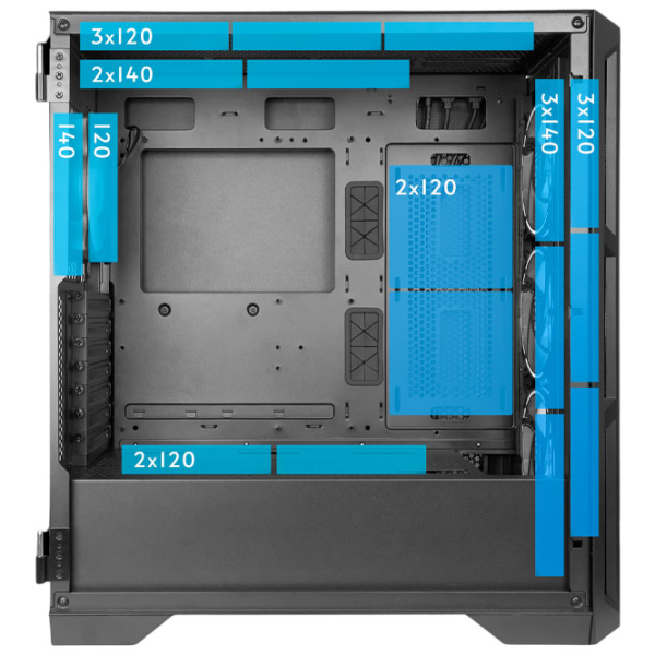 Корпус Chieftec APEX Lumo Черный micro ATX photo 11