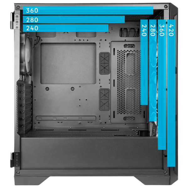 Корпус Chieftec APEX Lumo Черный micro ATX photo 12