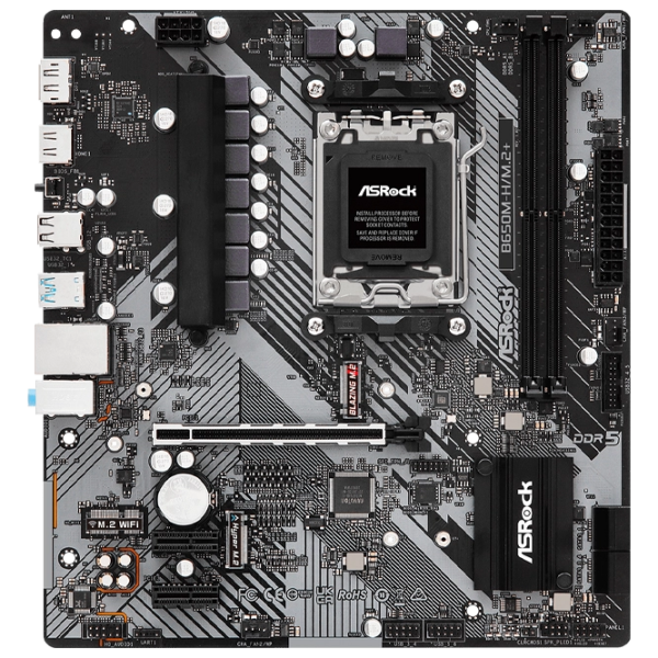 Игровой компьютер Navigator 00625 Черный AMD Ryzen 5 7500F 16 ГБ 1 ТБ GeForce RTX 3060 8 ГБ photo 3
