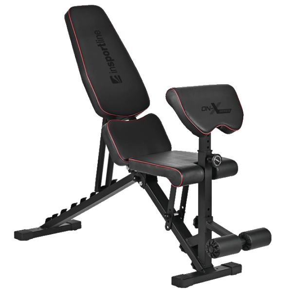 Bancă fitness Insportline ON-X AB10 Black Antrenamente de forță photo 1