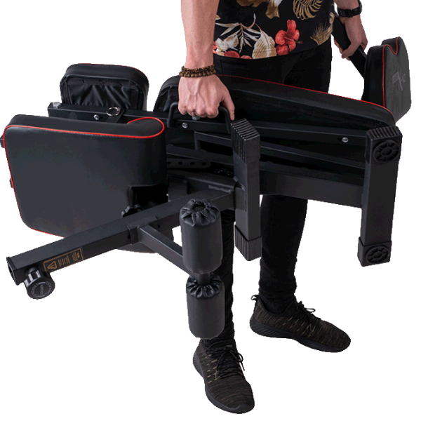 Bancă fitness Insportline ON-X AB10 Black Antrenamente de forță photo 4