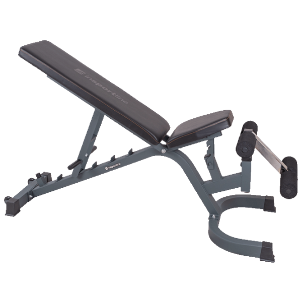 Bancă fitness Insportline Profi Sit Up Bench Black Antrenamente de forță photo 1