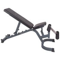 Bancă fitness Insportline Profi Sit Up Bench Black Antrenamente de forță