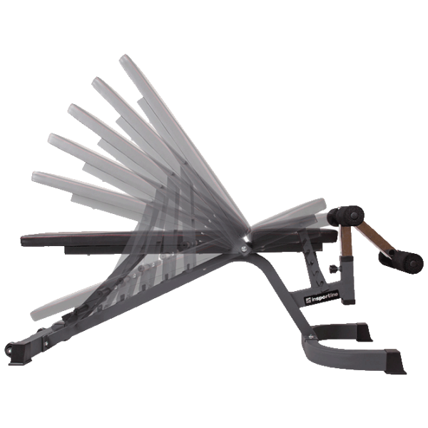 Bancă fitness Insportline Profi Sit Up Bench Black Antrenamente de forță photo 3