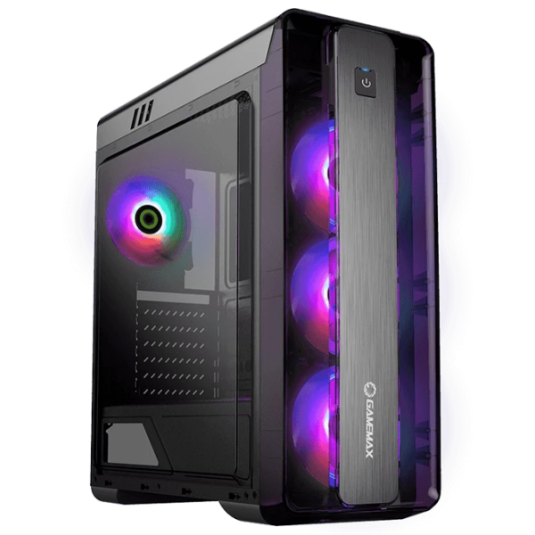 Игровой компьютер Navigator 00631 Черный AMD Ryzen 5 5500 16 ГБ 256 ГБ 1 ТB GeForce RTX 3060 8 ГБ photo 1