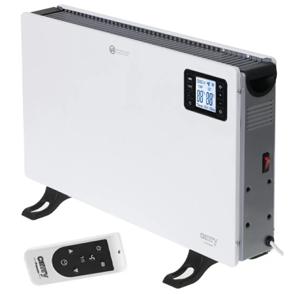 Convector Camry CR-7739 White 20 m², 2000 W, Electronic, Pe podea photo 2