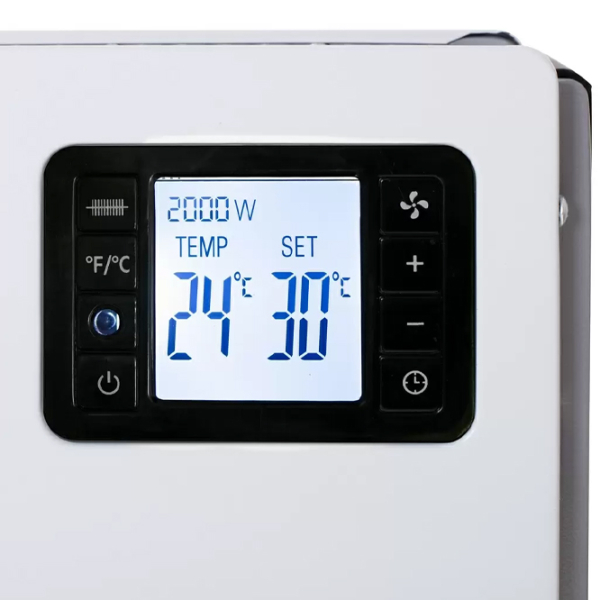 Convector Camry CR-7739 White 20 m², 2000 W, Electronic, Pe podea photo 3
