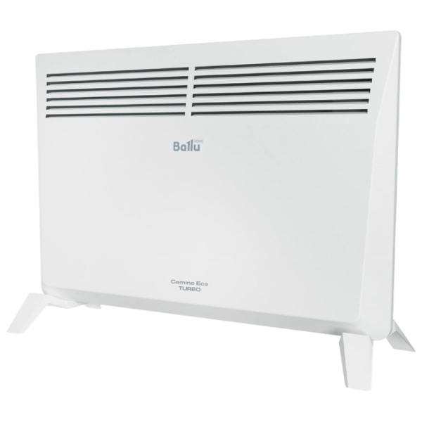 Convector Ballu Camino Eco Turbo BEC/EMT-1500 White 20 m², 1500 W, Mecanic, Pe podea photo 2