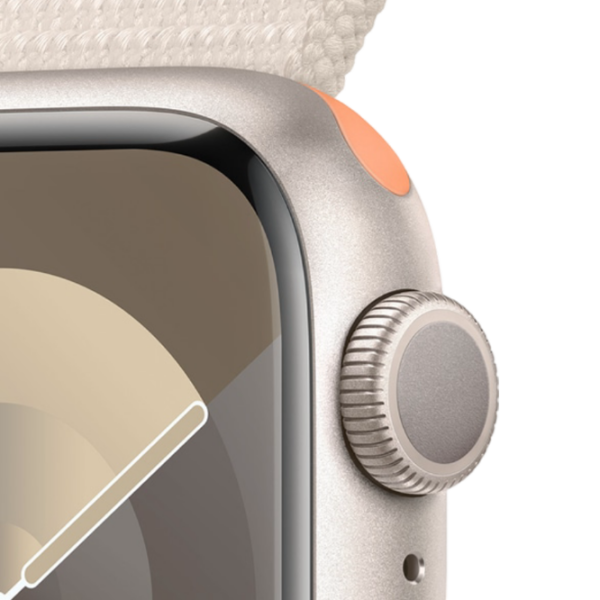 Ceas inteligent Apple Watch Series 9 Starlight  | 45 mm | Aluminiu/Textil
| MR983QR/A photo 3