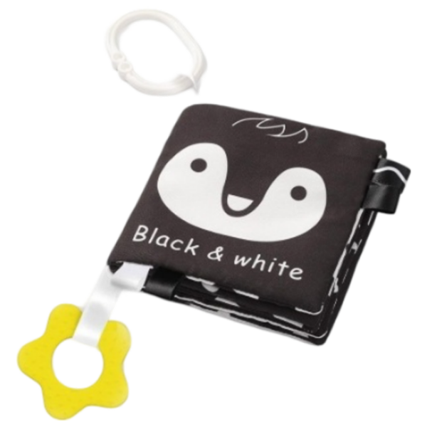 Joc educativ BabyOno Black&White Jucărie Moale, 1+ photo 1