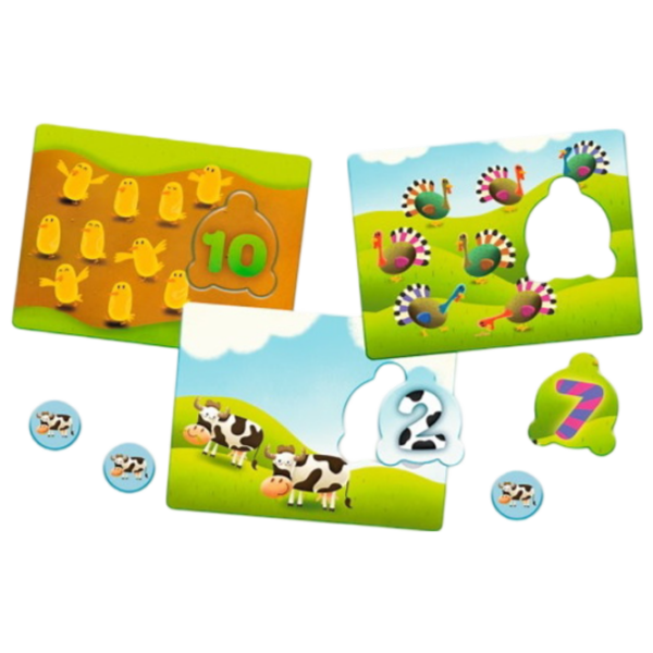 Joc educativ Trefl Fun numbers Dezvoltare, 3+