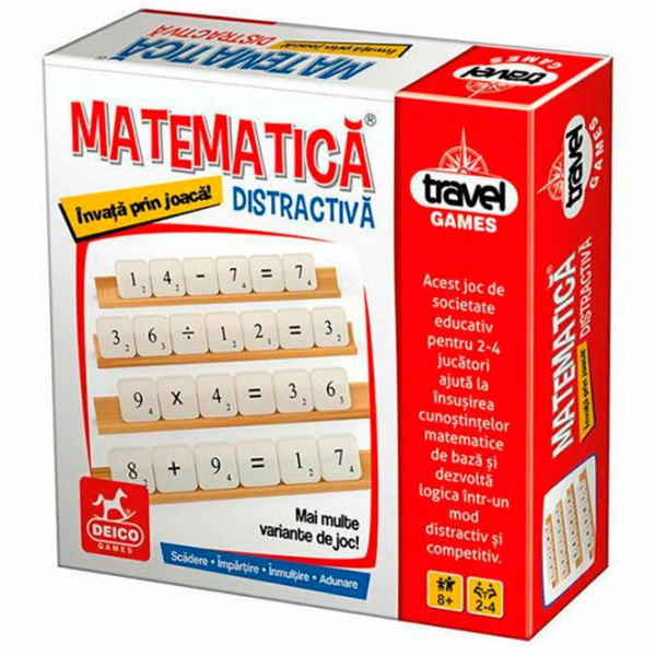 Joc de masă Miscellaneous Travel Matematica Strategie, 8+ photo 1