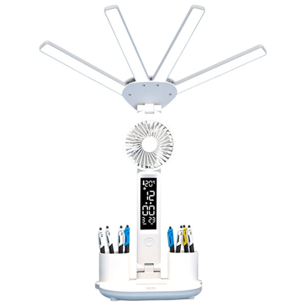 Настольная лампа Desk lamp Four-Headed Multifunction Foldable 3 in 1 Белый От сети photo 1