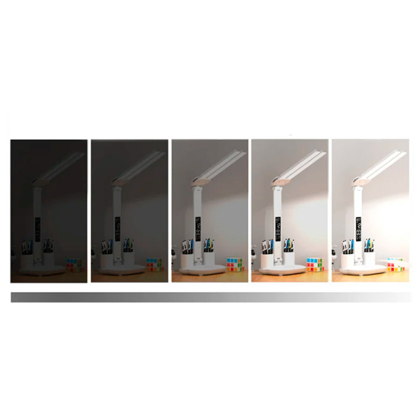 Настольная лампа Desk lamp Double-Headed Multifunction Foldable Белый От сети photo 9