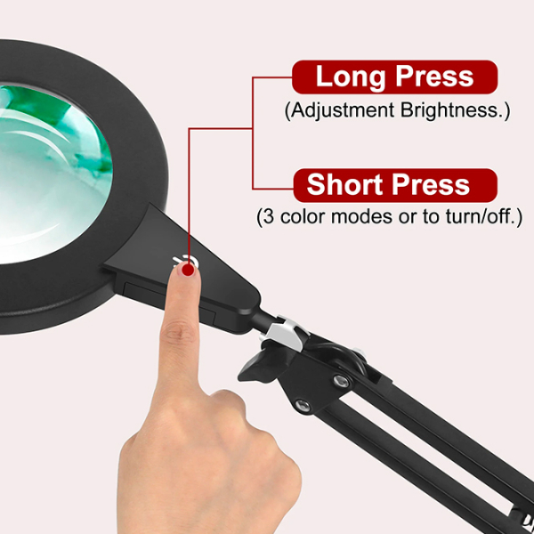 Настольная лампа Desk lamp 5X Magnifying Белый От сети photo 5