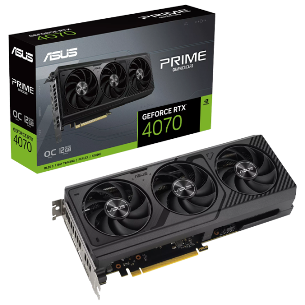 Placă video Asus GeForce RTX 4070 OC Prime Edition 12 GB  photo 8