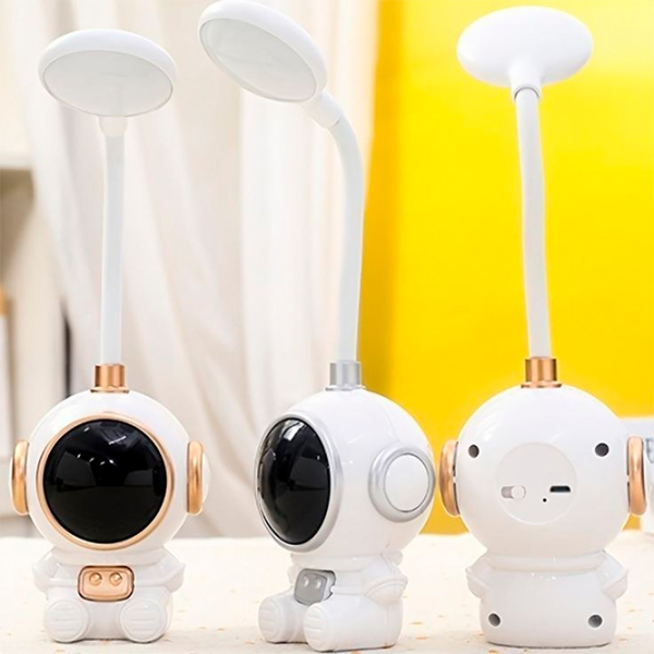 Lampă de noapte Desk lamp Astronaut White Acumulator photo 7