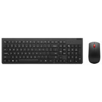 Клавиатура и Мышь Lenovo Essential Gen2 Черный Для дома и офиса, Беспроводные