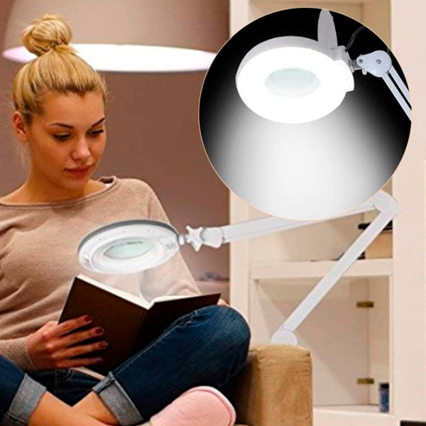 Лампа Desk lamp 5X Magnifying Белый От сети photo 7