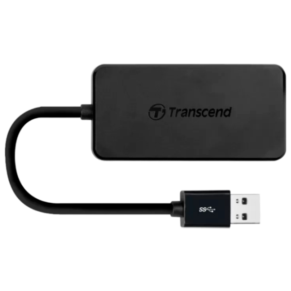 Adaptor Transcend TS-HUB2K Black USB Type-A photo 1