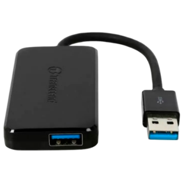 Adaptor Transcend TS-HUB2K Black USB Type-A photo 2