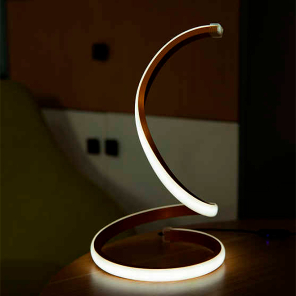 Lampă de masă Desk lamp JH-6001 Silver/Blue Rețea photo 8