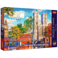 Puzzle Trefl Tea Time: View of London (5900511108057) Numărul de piese: 1000, Vârsta recomandată: 12+