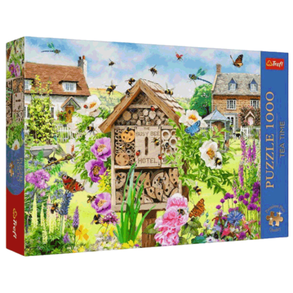 Puzzle Trefl Tea Time: Bee House (5900511108095) Numărul de piese: 1000, Vârsta recomandată: 12+ photo 1