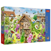 Puzzle Trefl Tea Time: Bee House (5900511108095) Numărul de piese: 1000, Vârsta recomandată: 12+