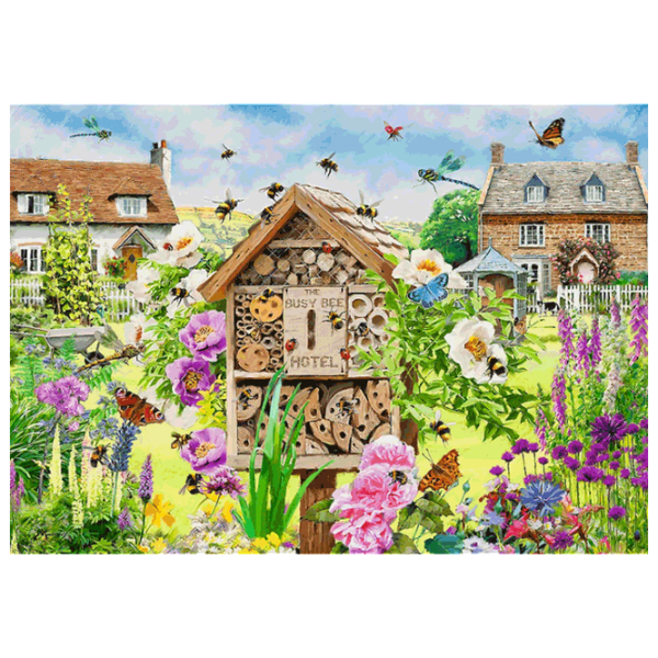 Puzzle Trefl Tea Time: Bee House (5900511108095) Numărul de piese: 1000, Vârsta recomandată: 12+ photo 2