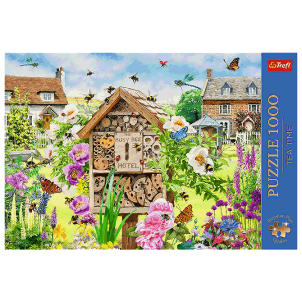 Puzzle Trefl Tea Time: Bee House (5900511108095) Numărul de piese: 1000, Vârsta recomandată: 12+ photo 3