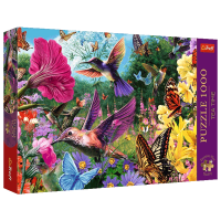 Puzzle Trefl Tea Time: The Hummingbird Garden (5900511108064) Numărul de piese: 1000, Vârsta recomandată: 12+