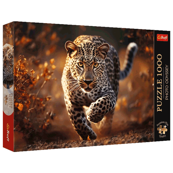 Puzzle Trefl Wild Leopard (5900511108187) Количество деталей: 1000, Рекомендуемый возраст: 12+ photo 1