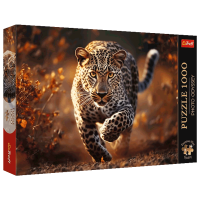 Puzzle Trefl Wild Leopard (5900511108187) Количество деталей: 1000, Рекомендуемый возраст: 12+