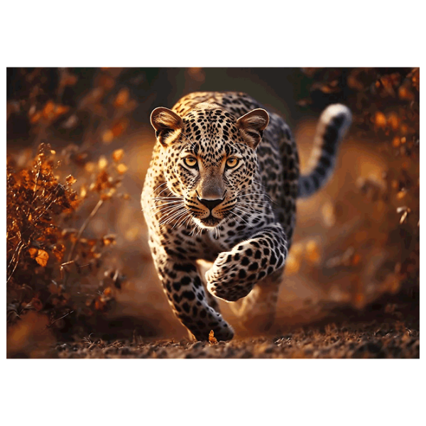 Puzzle Trefl Wild Leopard (5900511108187) Количество деталей: 1000, Рекомендуемый возраст: 12+ photo 2
