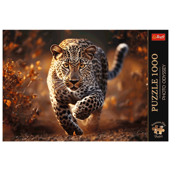 Puzzle Trefl Wild Leopard (5900511108187) Количество деталей: 1000, Рекомендуемый возраст: 12+ photo 3