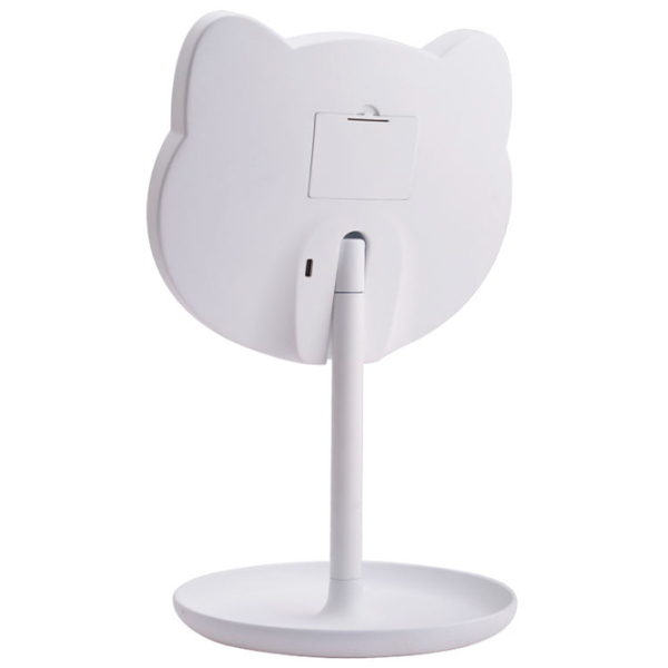 Oglindă de machiaj LED Mirror Cat Makeup Gray White  photo 5