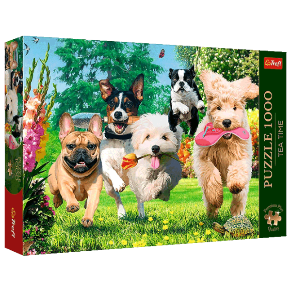 Puzzle Trefl Here Comes Trouble! (5900511108002) Numărul de piese: 1000, Vârsta recomandată: 12+ photo 1