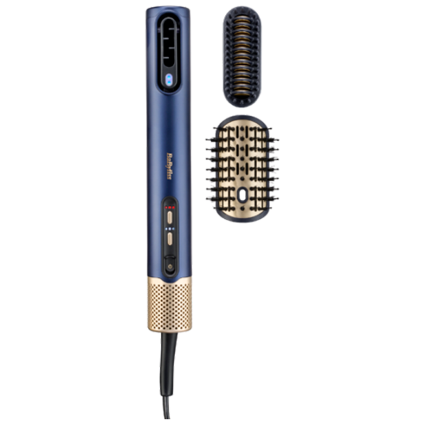 Perie cu aer cald Babyliss AS6550E Blue  photo 1