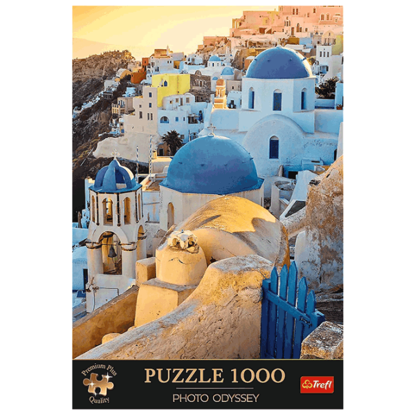 Puzzle Trefl SANTORINI (5900511108538) Numărul de piese: 1000, Vârsta recomandată: 12+ photo 3