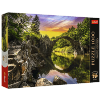 Puzzle Trefl Rakotz Bridge in Kromlau, Germany (5900511108118) Numărul de piese: 1000, Vârsta recomandată: 12+