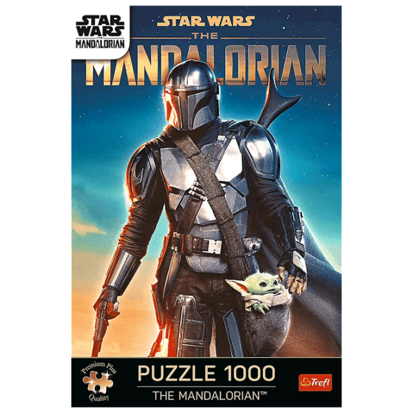 Puzzle Trefl Mandalorian (5900511108910) Numărul de piese: 1000, Vârsta recomandată: 12+ photo 3