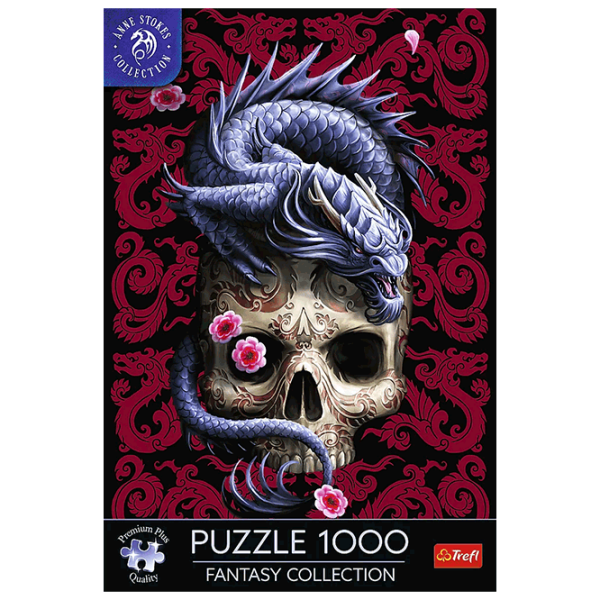 Puzzle Trefl Oriental Dragon (5900511109016) Numărul de piese: 1000, Vârsta recomandată: 12+ photo 3