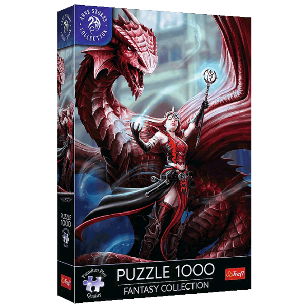 Puzzle Trefl Scarlet Mage (5900511109023) Numărul de piese: 1000, Vârsta recomandată: 12+ photo 1