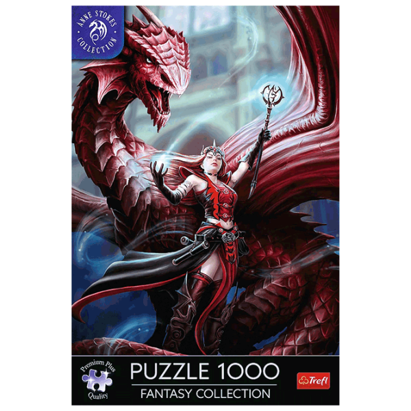 Puzzle Trefl Scarlet Mage (5900511109023) Numărul de piese: 1000, Vârsta recomandată: 12+ photo 3