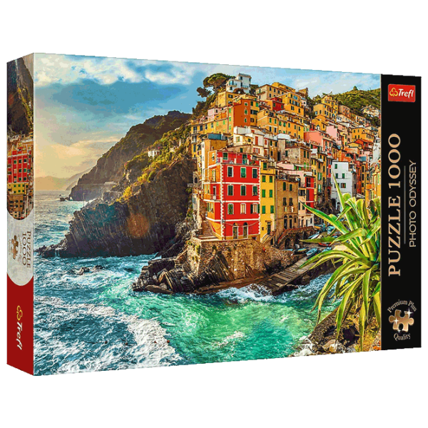 Puzzle Trefl City of Riomaggiore, Italy (5900511108552) Numărul de piese: 1000, Vârsta recomandată: 12+ photo 1