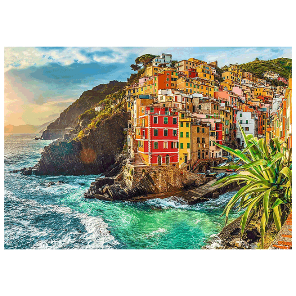 Puzzle Trefl City of Riomaggiore, Italy (5900511108552) Numărul de piese: 1000, Vârsta recomandată: 12+ photo 2