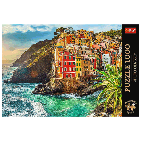 Puzzle Trefl City of Riomaggiore, Italy (5900511108552) Numărul de piese: 1000, Vârsta recomandată: 12+ photo 3