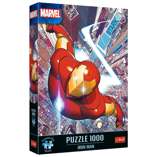 Puzzle Trefl Iron Man (5900511108620) Numărul de piese: 1000, Vârsta recomandată: 12+ photo 1