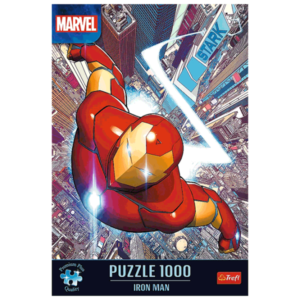 Puzzle Trefl Iron Man (5900511108620) Numărul de piese: 1000, Vârsta recomandată: 12+ photo 3